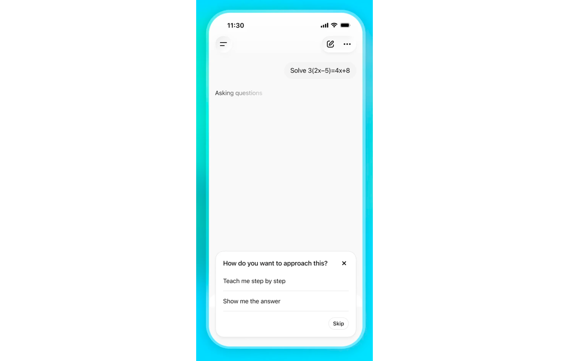 ChatGPT for teens study tools